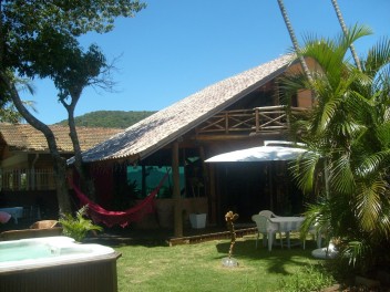 Beautiful House Built With Trunks