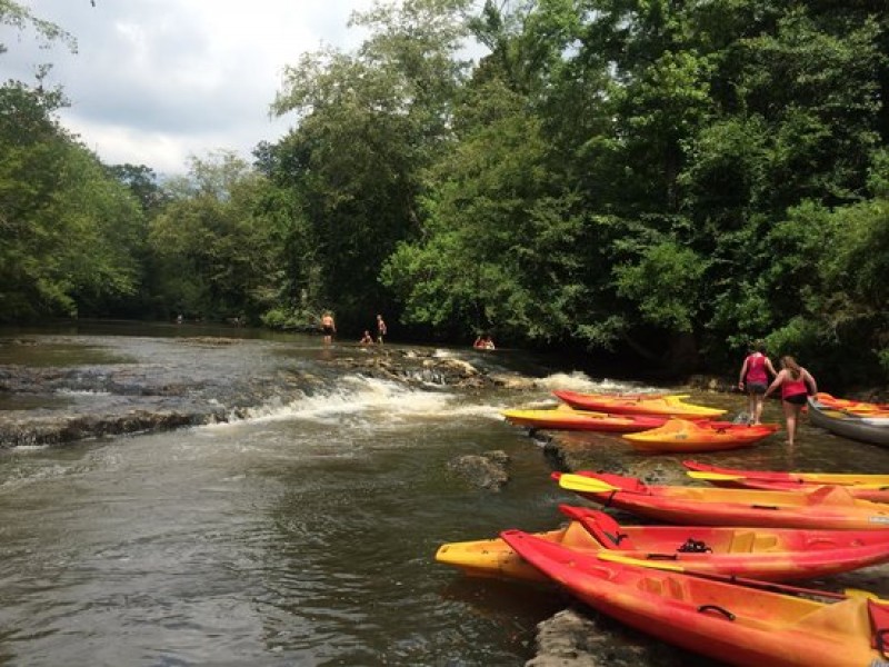 Kayak, Okatoma Creek