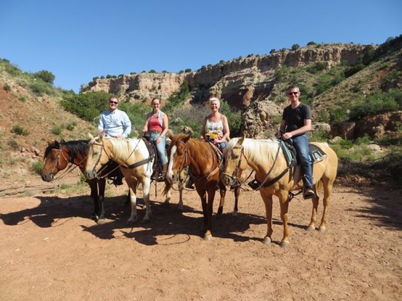 Horseback Riding at Palo Duro Canyon