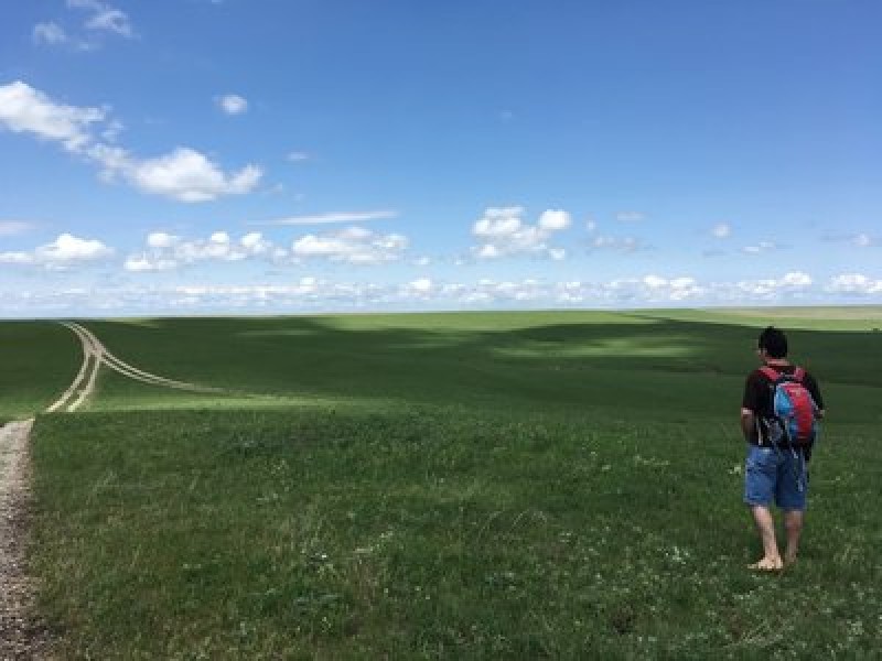 Hiking, The Tallgrass Prairie National Preserve