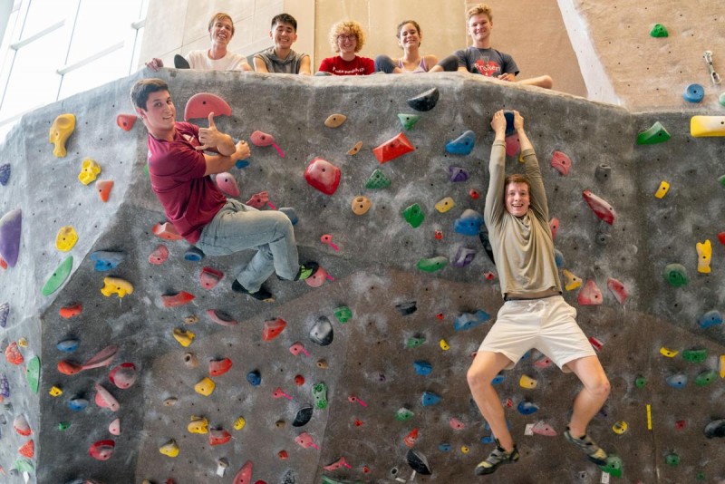 Rock Wall, UNL's Outdoor Adventure Center