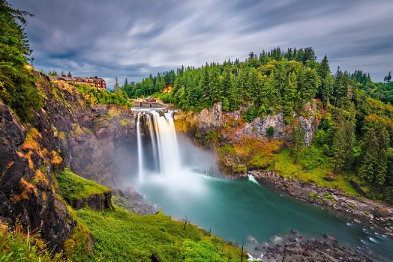 Snoqualmie Falls and Wineries