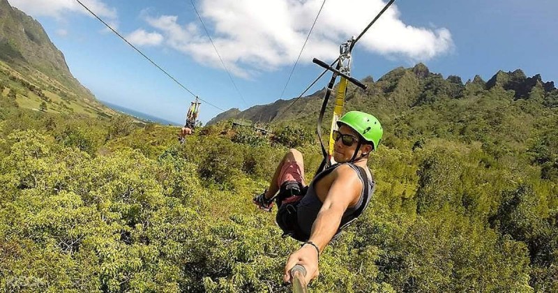 Zipline and ATV