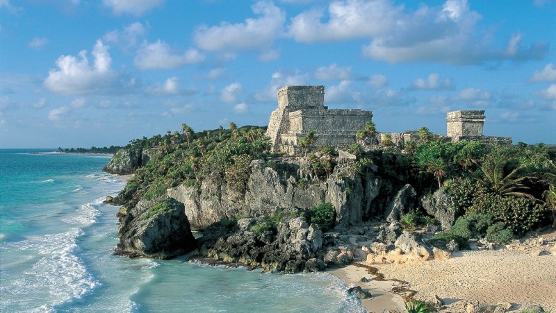 The Ancient Fortress of Tulum