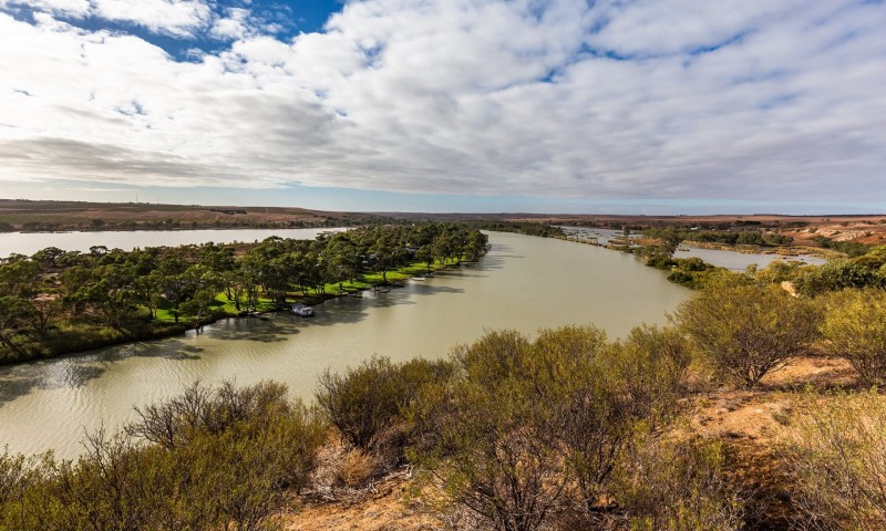 Wind And Camp on The River Banks of The Mighty Murray