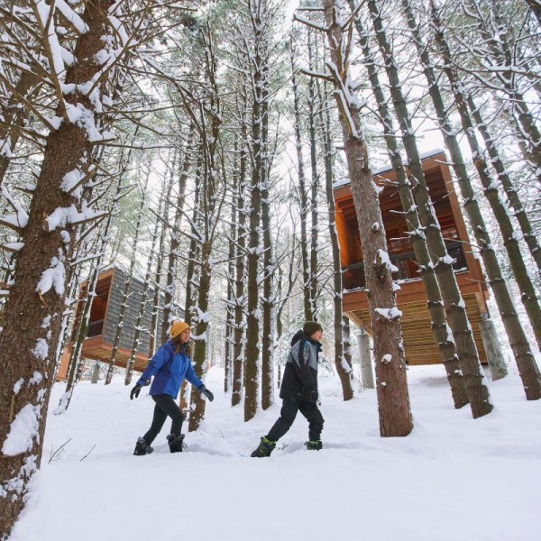 Snowshoeing the Gunflint Trail