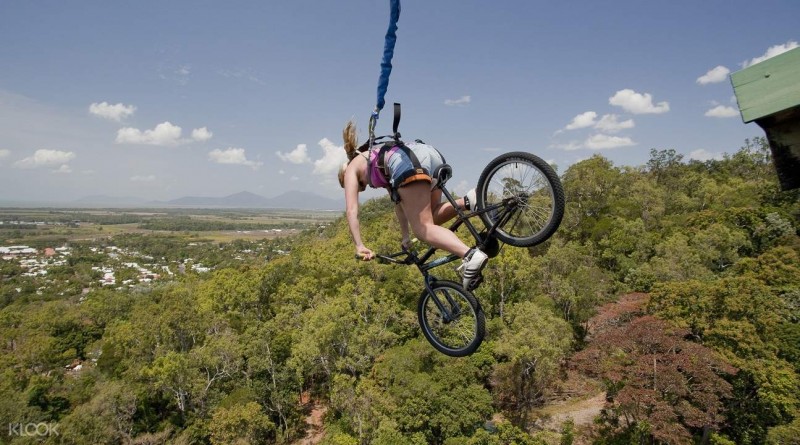 Bungy Jump on a BMX Bike