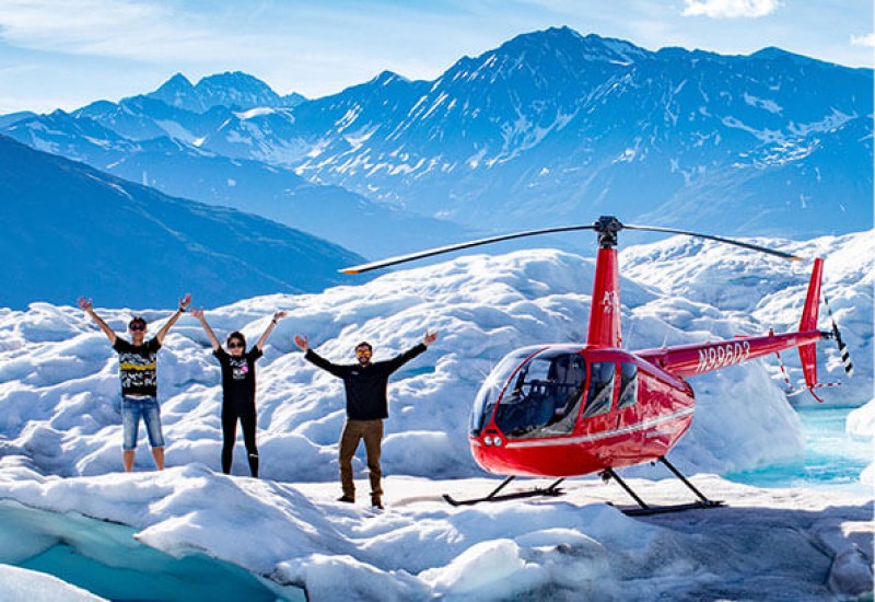 Alaska Helicopter Tour with Glacier Landing