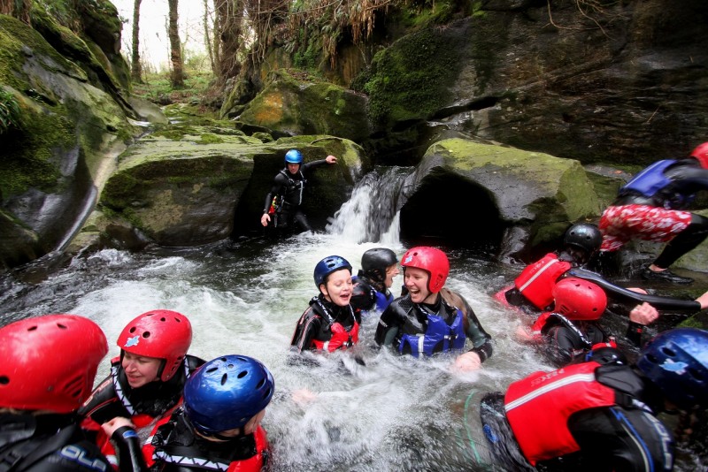 Gorge scrambling 