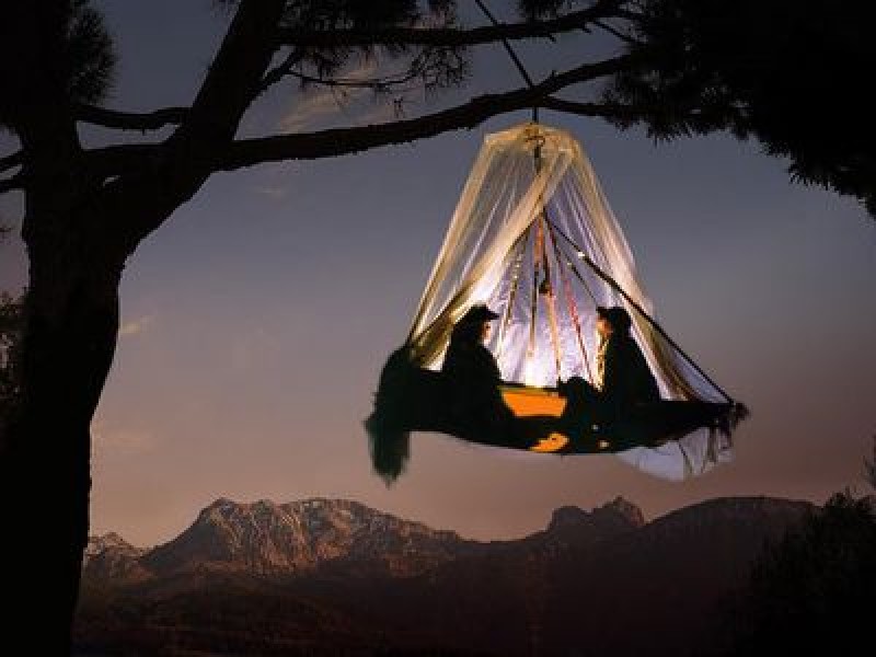 Sleep In a Sky Tent