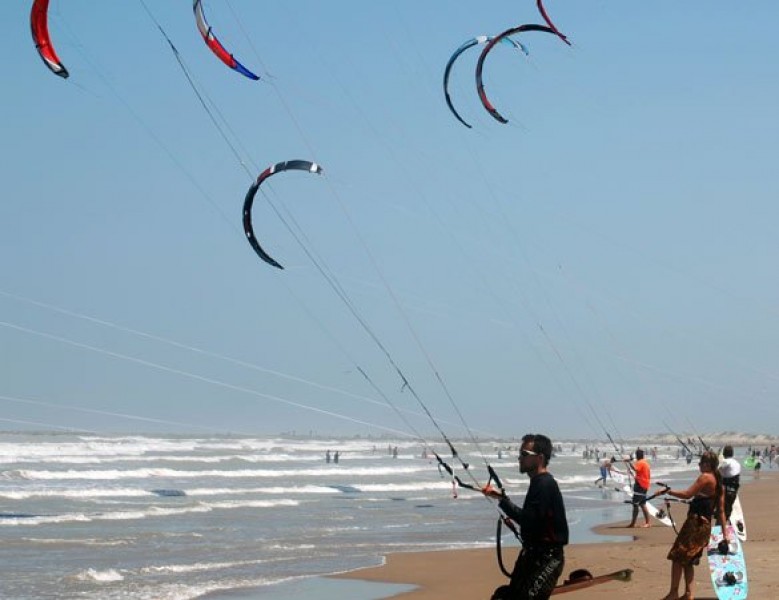 Kiteboarding