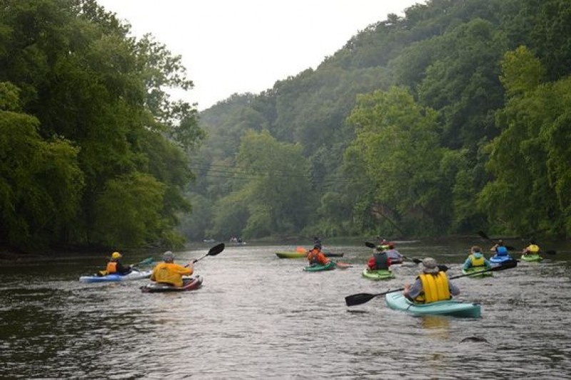 Kayaking, Coal River, Cheat River, and Elk River