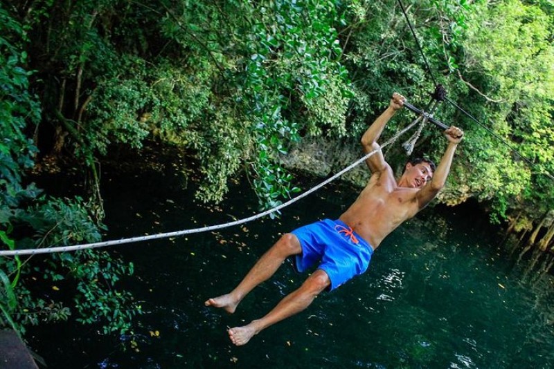 Best ATV Tour, Ziplines and Cenote Swim with Lunch and Transport Included