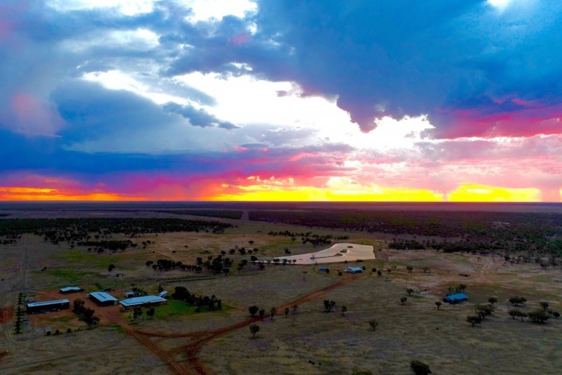 Helimuster in the Outback