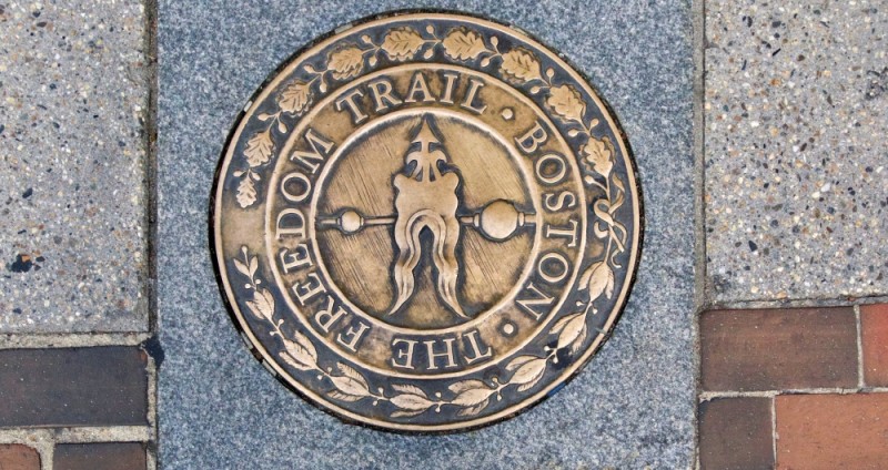 Freedom Trail in Boston