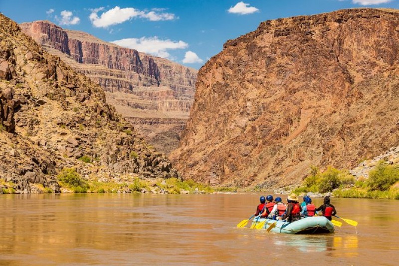 Whitewater rafting